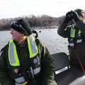 Donna Bryant, left, and Alan Bland, park rangers with the U.S. Army Corps of Engineers at Beaver Lak...
