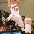 Hayden Greenway, a Rogers Heritage guard, attempts a jump shot during the Arvest Hoopfest championsh...