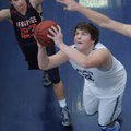 Landan Jones, right, of Springdale Har-Ber snatches the rebound Friday during the third quarter of t...
