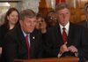 Arkansas Right to Life, an anti-abortion organization, has announced support for three pieces of legislation so far. State Rep. Butch Wilkins is sponsoring a bill this year to allow Arkansas to opt out of providing abortion coverage under the federal health-care law. Wilkins is shown here in a file photo with Governor Mike Beebe.