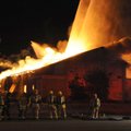 Springdale firefighters respond to a fire at an abandoned church Sunday, Jan. 20, 2013 on the north ...