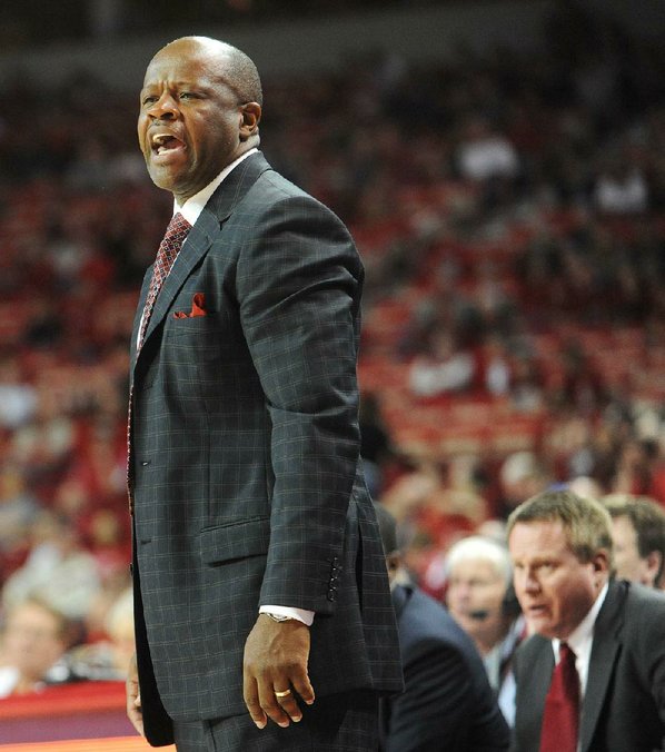 Arkansas Coach Mike Anderson will ...
