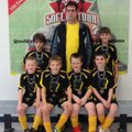 The U10 Yellow Jackets 3V3 soccer team from Bentonville won the 3V3 Live Futsal Tournament in Joplin...