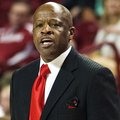 Arkansas takes on South Carolina today in Columbia, S.C. Arkansas head coach Mike Anderson is shown ...