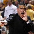 South Carolina coach Frank Martin calls out during his team's NCAA college basketball game against M...