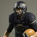 STAFF PHOTO MARC F. HENNING -- Bentonville tight end Jack Kraus races to the end zone on a 33-yard c...