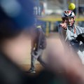 Jamey Baxter of Fayetteville delivers a pitch Saturday during his team Arkansas Sports Wear’s lower ...