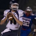 Greenwood quarterback Jabe Burgess looks for a receiver during a 2012 game at Little Rock Parkview. 