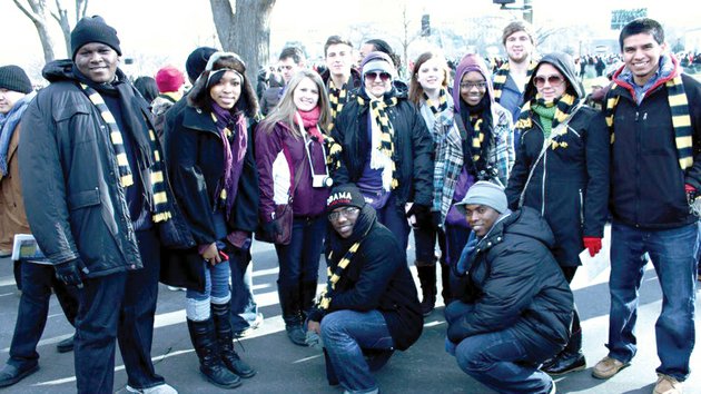 university-of-central-arkansas-students-pose-for-a-photo-outside-the-us-capitol-during-barack-obamas-second-inauguration-on-jan-21-kneeling-from-the-left-are-william-edwards-and-elyahb-allie-kwizera-and-standing-from-the-left-arzalious-davis-kailen-hardman-jade-edwards-jared-lareau-allison-rubio-paige-murphy-darlecia-williams-adam-price-kristin-weatherford-and-chris-melendez