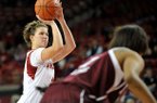 Sarah Watkins, pictured in an earlier game, scored a career-high 28 points at Ole Miss on Thursday.