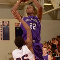 Trey Boyd of Fayetteville shoots over Rogers Heritage’s Xavier Thomas on Friday in Rogers 