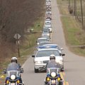 Police escorts for funeral processions, as seen in this 2003 Northwest Arkansas Times photo, once we...