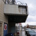 Rain trickles down on the Apollo Theater recently at 308 W. Emma Ave. in Springdale. The building wa...