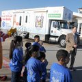 Daniel Barnes, right, chairman of Ronald McDonald House Charities of Arkoma, talks Wednesday about t...