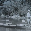 Fletcher was in the bait and tackle business before he became a fishing guide. Fletcher, right, fish...
