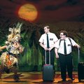 A religious satire that made waves when it hit Broadway, “The Book of Mormon” is now on its first na...