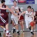 Tyler Tutt of Springdale High makes his way down the court and around players from Siloam Springs in...