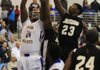 Senior Cameron Williams (left) came off the bench Friday to provide pivotal plays for North Little Rock, scoring four points and grabbing three rebounds in the final four minutes of a 75-63 victory over Jonesboro in North Little Rock. Williams finished with eight points and six rebounds.