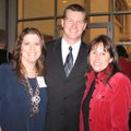 Sean Rochelle, center, grew up in Arkansas and has Chris Wyrick's support to take over as the execut...