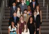 Heritage High School’s Colors Day court, which was nominated by the student body, includes: First row, from left: Kennedi Blockburger; second row, from left, Megan Andrade, Ashley Ward, Alicia Santillan; third row, from left, Richard Banegas, Connor Cawthon, Nate Gairhan; fourth row, from left, Anna Cisneros, Maxine Williams, Mariela Cruz; fifth row, from left, Abraham Beltran, Jeremy Spickes, Colby Isbell; sixth row, from left, Albert Perez, Summer Stallbaumer, Helen Manuel, Mason Wolfe; back row, from left, Harry Cole, Jenna Leavitt, Elleson Dunagin and Spencer Mortimeyer. 