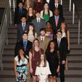 Heritage High School’s Colors Day court, which was nominated by the student body, includes: First ro...