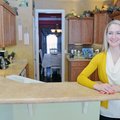 Sally Ashcraft, brand manager at Tyson Foods, Inc., stands in her kitchen, her favorite personal spa...