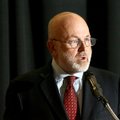 FILE PHOTO - John Tyson speaks to shareholders Feb. 1, 2008 at the annual Tyson shareholders meeting...
