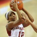 Arkansas freshman Dominique Wilson is averaging 14.3 points in her last three games.