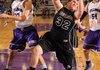 STAFF PHOTO ANDY SHUPE
Springdale junior post Josiah Wymer (32) pulls down a rebound over Fayetteville senior forward Caleb Waitsman, left,  Friday, Feb. 15, 2013, during the first half of play in Bulldog Gymnasium at Fayetteville High School.