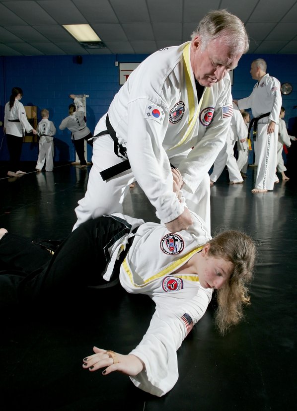 Jackson practices defense drills with ...