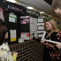 STAFF PHOTO FLIP PUTTHOFFSTAR SCIENTISTEmily Mitchell, a student at Oakdale Middle School, talks a...