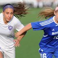 Meagan Johnson, right, is part of a strong senior class for the Lady Mounties. 