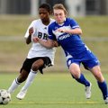 Tolliver Davis, left, will have an expanded role for Bentonville’s boys soccer team this season as t...