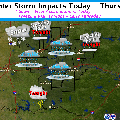 Graphical Hazardous Weather Outlook from the National Weather Service