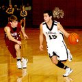 Nick DeLeon, a Pea Ridge senior guard, brings the ball down the court against Lincoln on Feb. 15 in ...