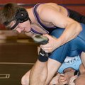 Sam Goll of Fayetteville won the 170-pound weight class at the Big West wrestling tournament last we...
