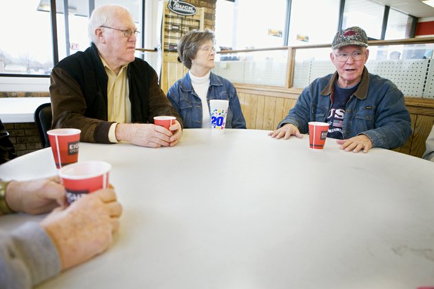 mayor-doyle-fowler-from-left-earline-fowler-and-carroll-wilson-gather-around-a-table-at-fg-express-in-mccrory-to-drink-coffee-although-it-may-be-a-small-town-mccrory-is-doing-big-things-the-town-was-recently-declared-a-city-of-distinction-for-2012-by-arkansas-business-and-crews-and-associates-investment-bankers