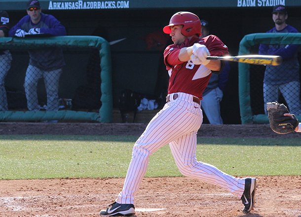 tyler-spoon-hits-a-grand-slam-home-run-during-the-eighth-inning-of-a-game-against-evansville-on-saturday-feb-23-2013-at-baum-stadium-in-fayetteville