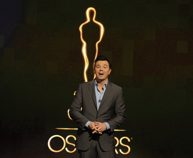 file-in-this-jan-13-2013-file-photo-2013-oscar-host-seth-macfarlane-presents-the-academy-nominations-for-the-85th-academy-awards-in-beverly-hills-calif-macfarlane-may-bring-a-cheekiness-to-sundays-show-that-prods-younger-viewers-to-check-out-the-oscars-just-to-see-what-he-might-pull-the-85th-academy-awards-will-be-held-in-los-angeles-on-feb-24-2013