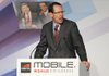 Randall Stephenson, chairman, president and chief executive officer of AT&T Inc., makes the opening address at the Mobile World Congress in Barcelona, Spain, on Monday. AT&T will take over General Motors’ OnStar service in the 2015 model year. 