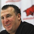 Arkansas Democrat-Gazette/BENJAMIN KRAIN --2/7/2013--
New Razorback football coach Brett Bielema me...