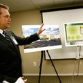 Brian Hooper, Walmart Stores vice president of real estate, discusses plans for a Walmart Neighborho...