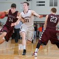 Payton Henson, left, of Siloam Springs scored 370 points in 14 conference games, which ranks him sec...