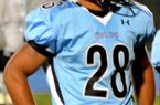 Running back Shai McKenzie is being recruited by Hog running backs coach Joel Thomas. 
