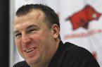 Bret Bielema's first spring practice at Arkansas will begin March 10. 