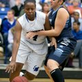 Taylor Strickland,
left, of Rogers won the conference’s scoring title with 294 points in 14 confere...