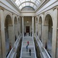 FILE - Visitors to the state Capitol walk up the steps leading to the Senate chamber Jan. 11, 2013.