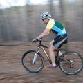 Cantwell takes a spin on his mountain bike along the multiuse trail Jan. 30. Cantwell, a physical ed...