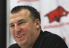 The top-paid state employee is Bret Bielema, head football coach at the University of Arkansas at Fayetteville. His salary is $3.2 million this fiscal year.