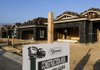 Homes under construction stand in the Hovnanian Enterprises Inc.'s Four Seasons housing development in Beaumont, California, U.S., on Monday, March 4, 2013. Hovnanian Enterprises Inc., the best-performing U.S. homebuilder stock in the past 12 months, reported a narrower loss for its fiscal first quarter as sales and orders increased amid a housing rebound. Photographer: Patrick T. Fallon/Bloomberg